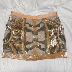 Guess sequin miniskirt